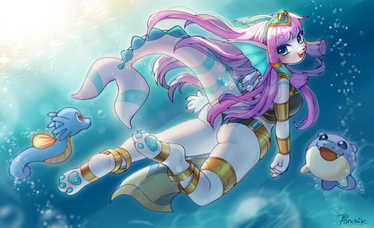 Full-body, Full-color, Detailed BG