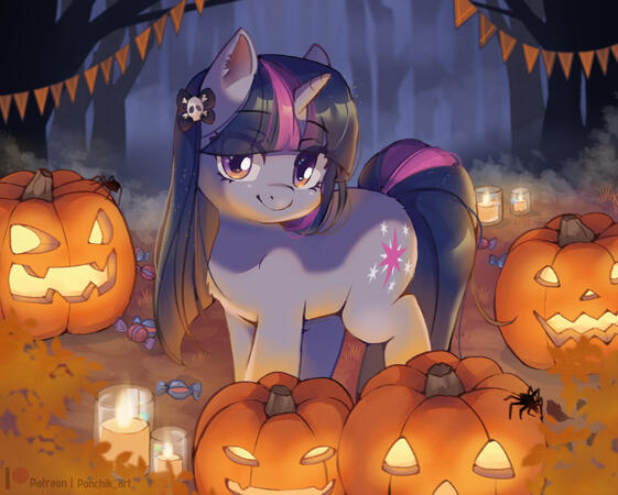 Full-Color, Detailed Background